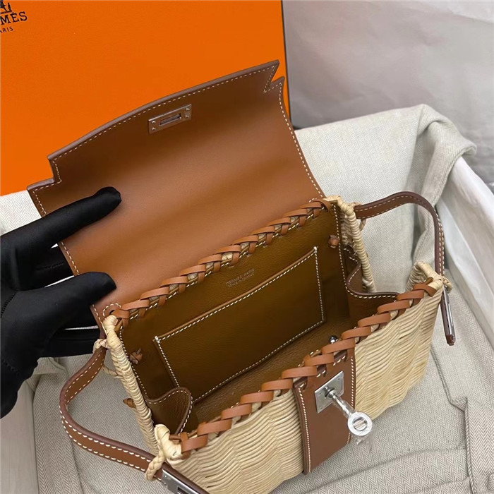 HERMES 에르메스 피크닉 켈리백 20CM 오리지날 가죽사용 (100%수작업) H900111